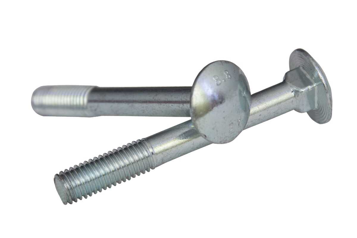 

Болт DIN 603 M12x160 4,8 цинк, 25 шт.