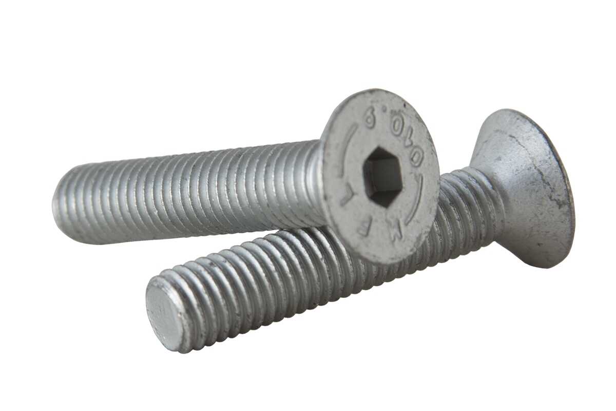 

Болт DIN 7991 M12x40 10,9 цинк платковий, 100 шт.