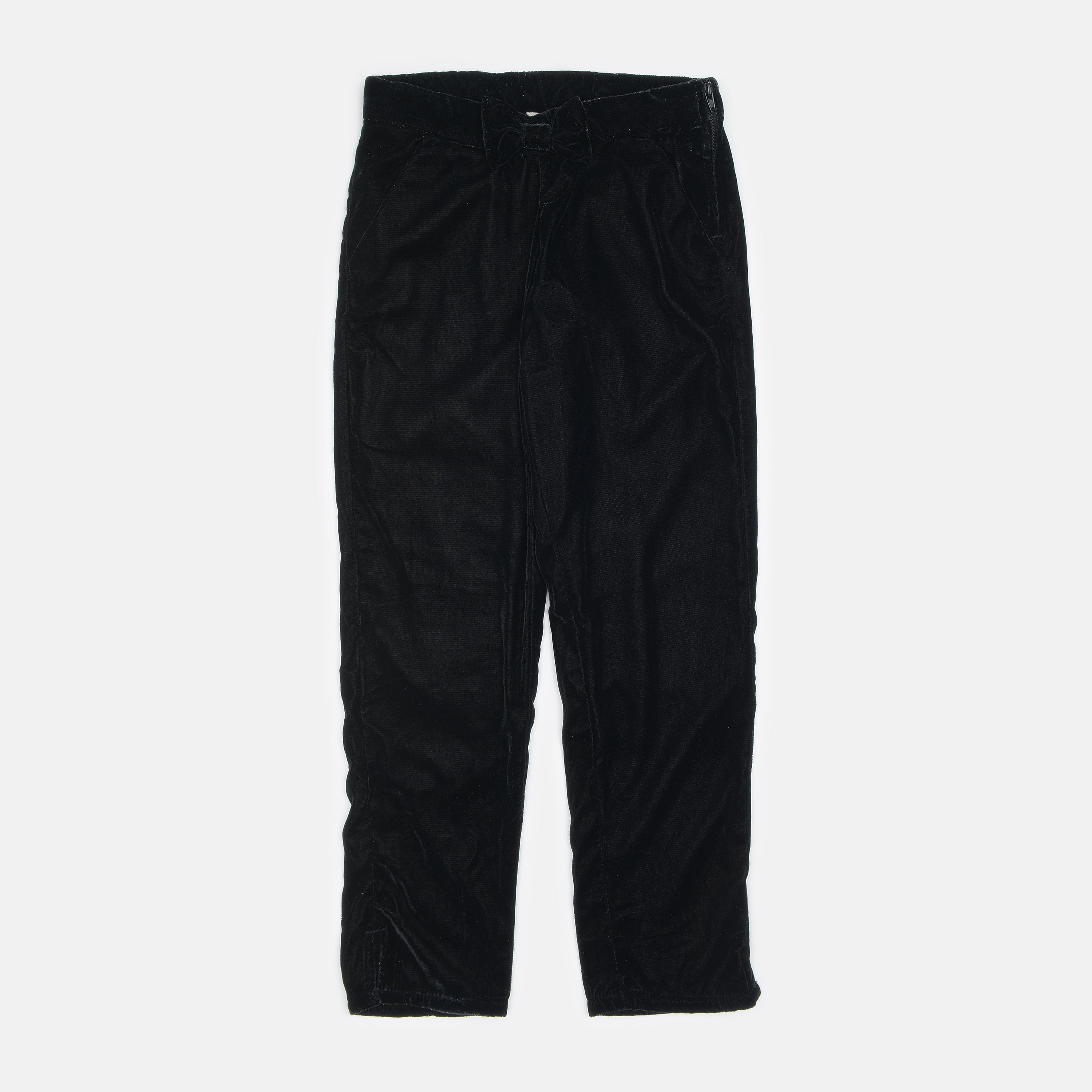 

Брюки H&M 5272846 128 см Черный блеск