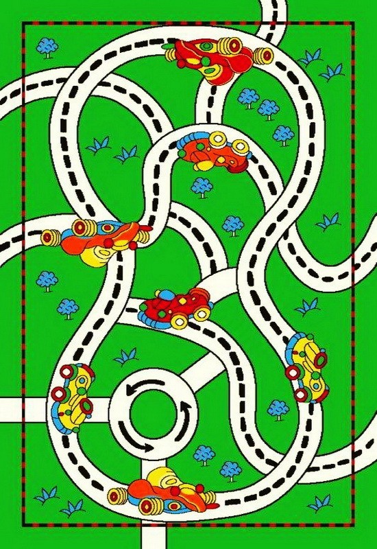 

Ковер Kids G010B Green 70х140 см