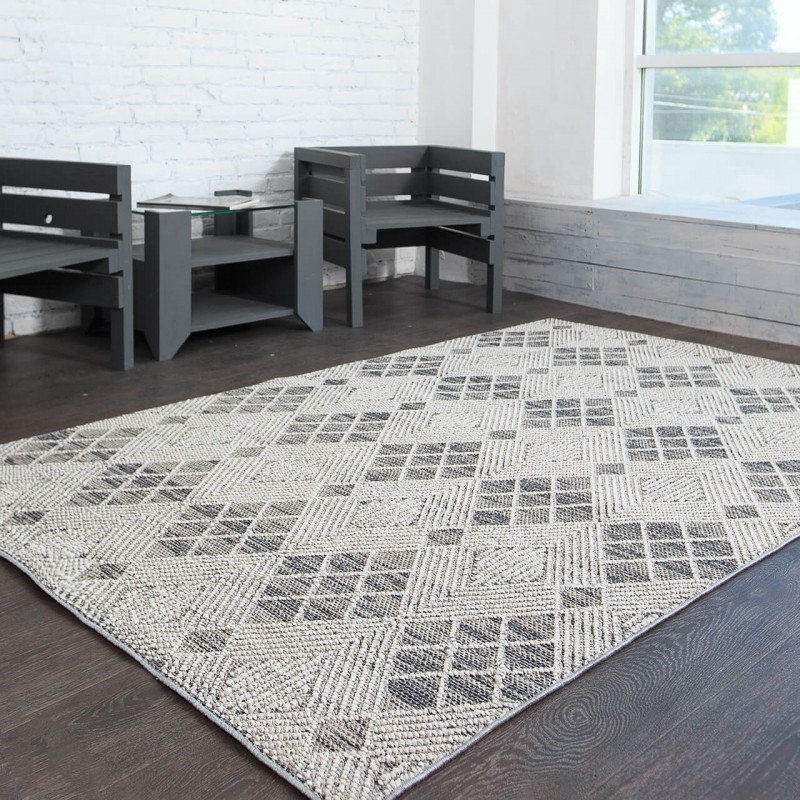 

Ковер Linq 8310A Beige/D.Gray 150х230 см