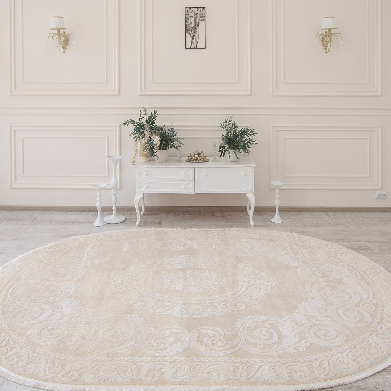 

Ковер T-Collection 886 Cream Овальный 300х400 см