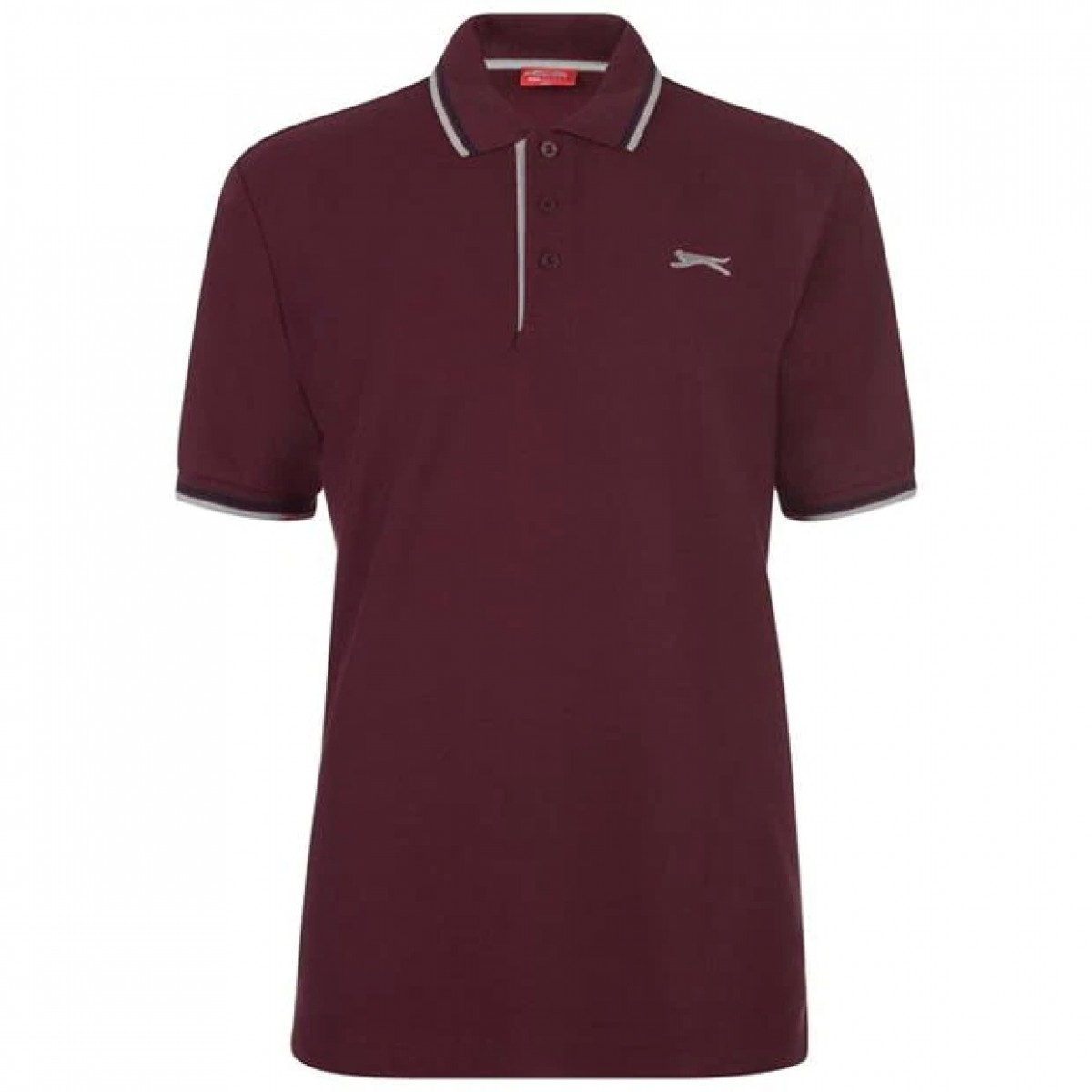 

Поло Slazenger Tipped Burgundy Marl, M (46)
