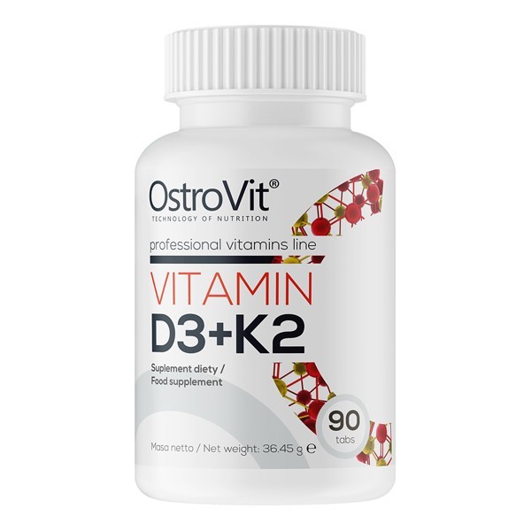 

Витамины Ostrovit D3+K2 90 таблеток