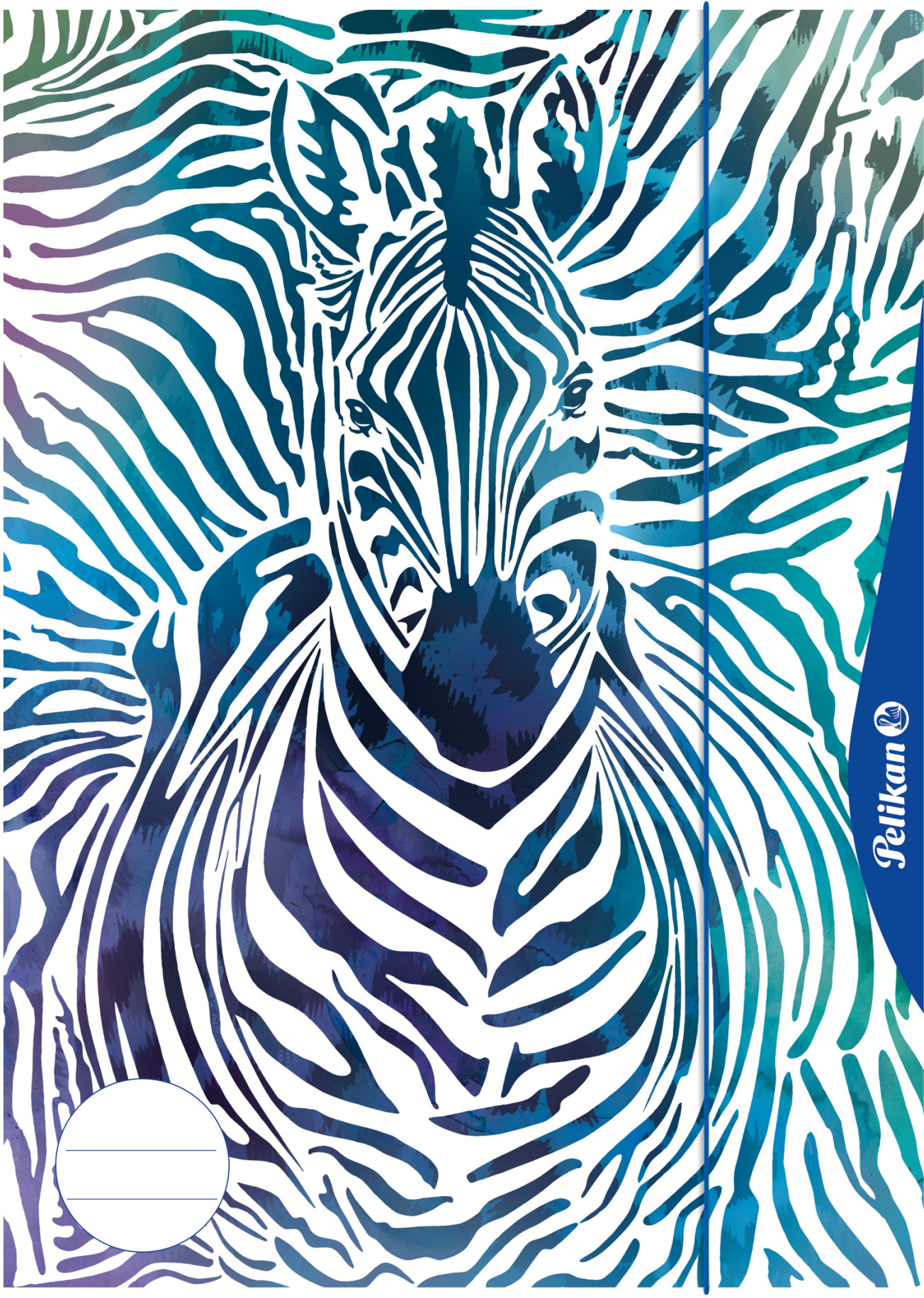 

Альбом-папка 2 в 1 Pelikan А3 10 листов 100 г Zebra (238205)