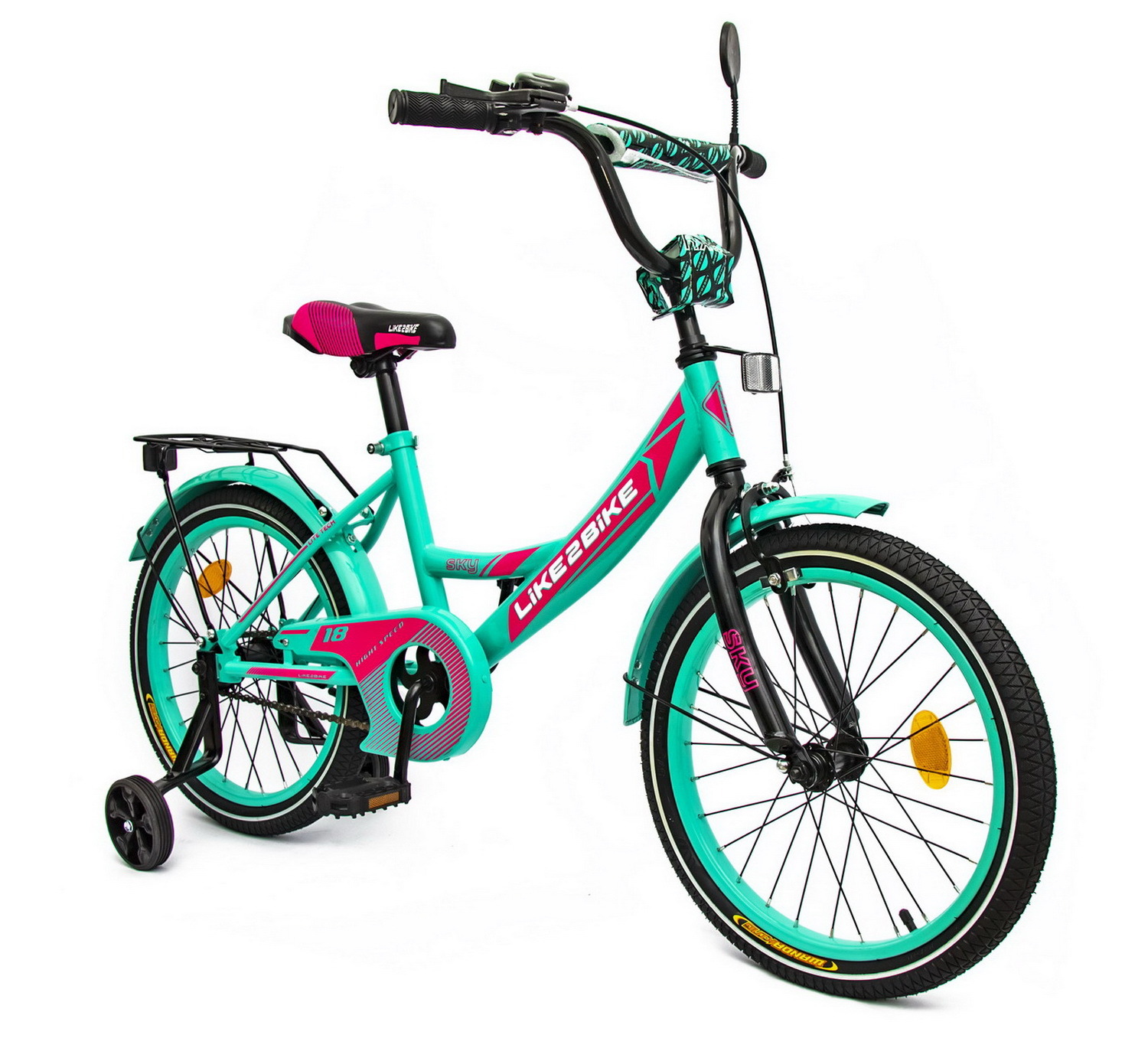

Велосипед Like2bike 18" Sky Turquoise (211803)