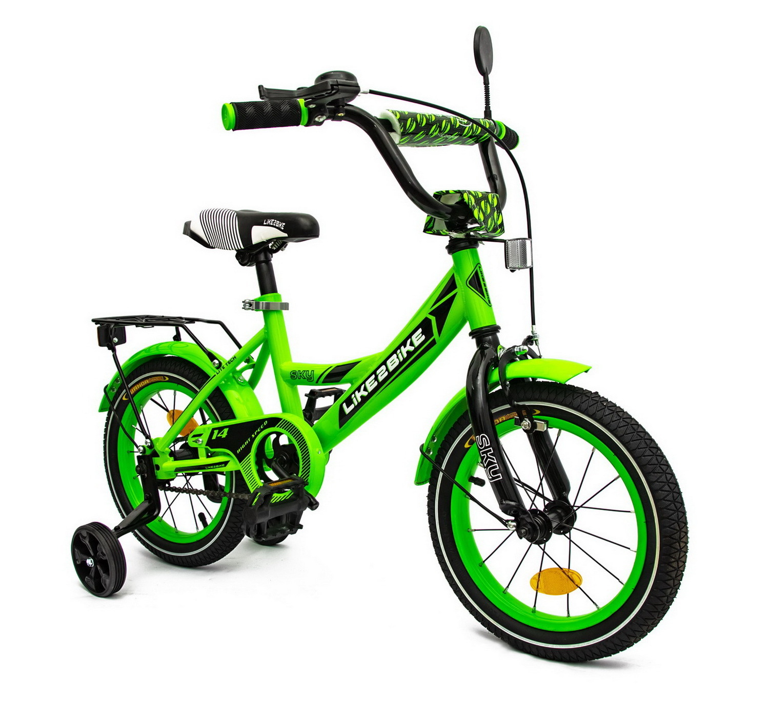 

Велосипед Like2bike 14" Sky Green (211414)