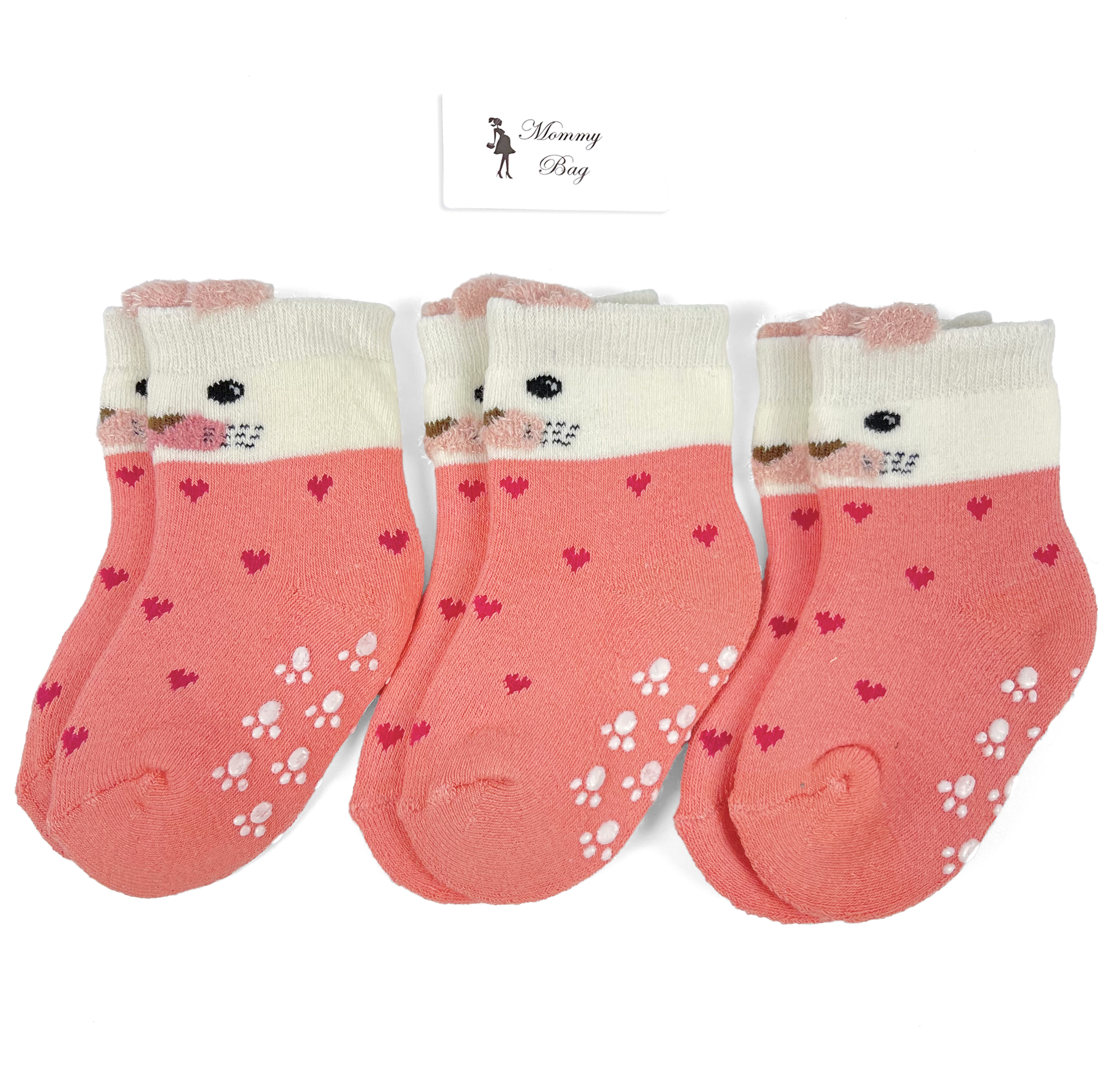 

Носочки Mommy Bag Котики 0-12 мес №34