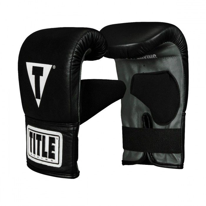 

Снарядные перчатки (Битки) TITLE Pro Leather Bag Gloves 3.0 черный L/XL (01056)