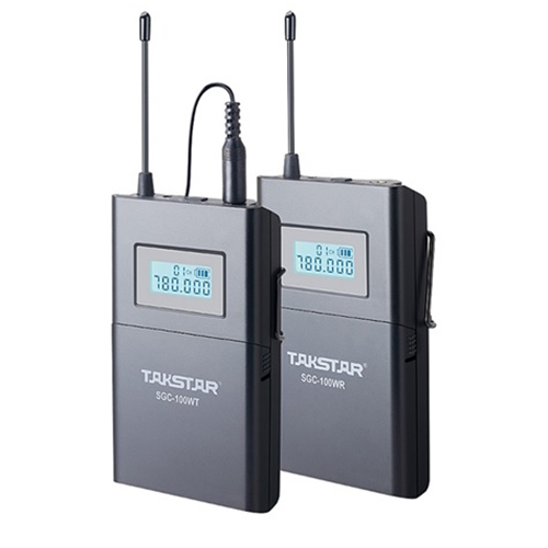 

Беспроводная микрофонная система Takstar для видеозаписи SGC-100W