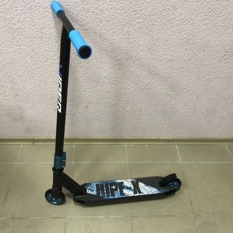 

Трюковый самокат HIPE- Х, VIPER синий (с пегами)
