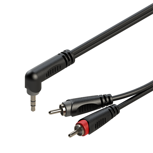 

Готовый аудиокабель Roxtone RAYC150AL6, Mini-Jack - RCA, 2х1x0.14, 6 м