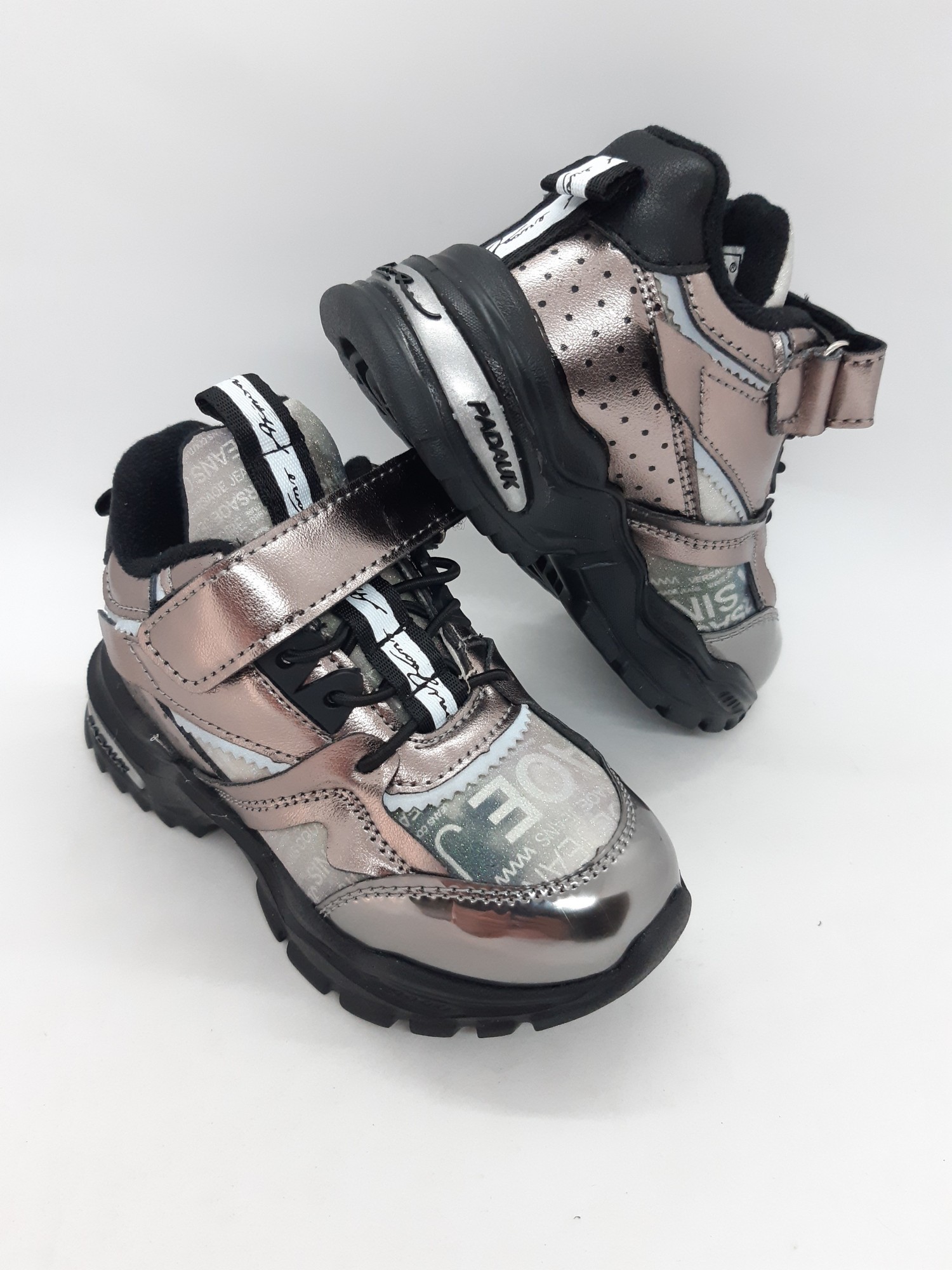 

Утепленные кроссовки на девочку Clibee бронзовые Kr-0092 31 р 19 см