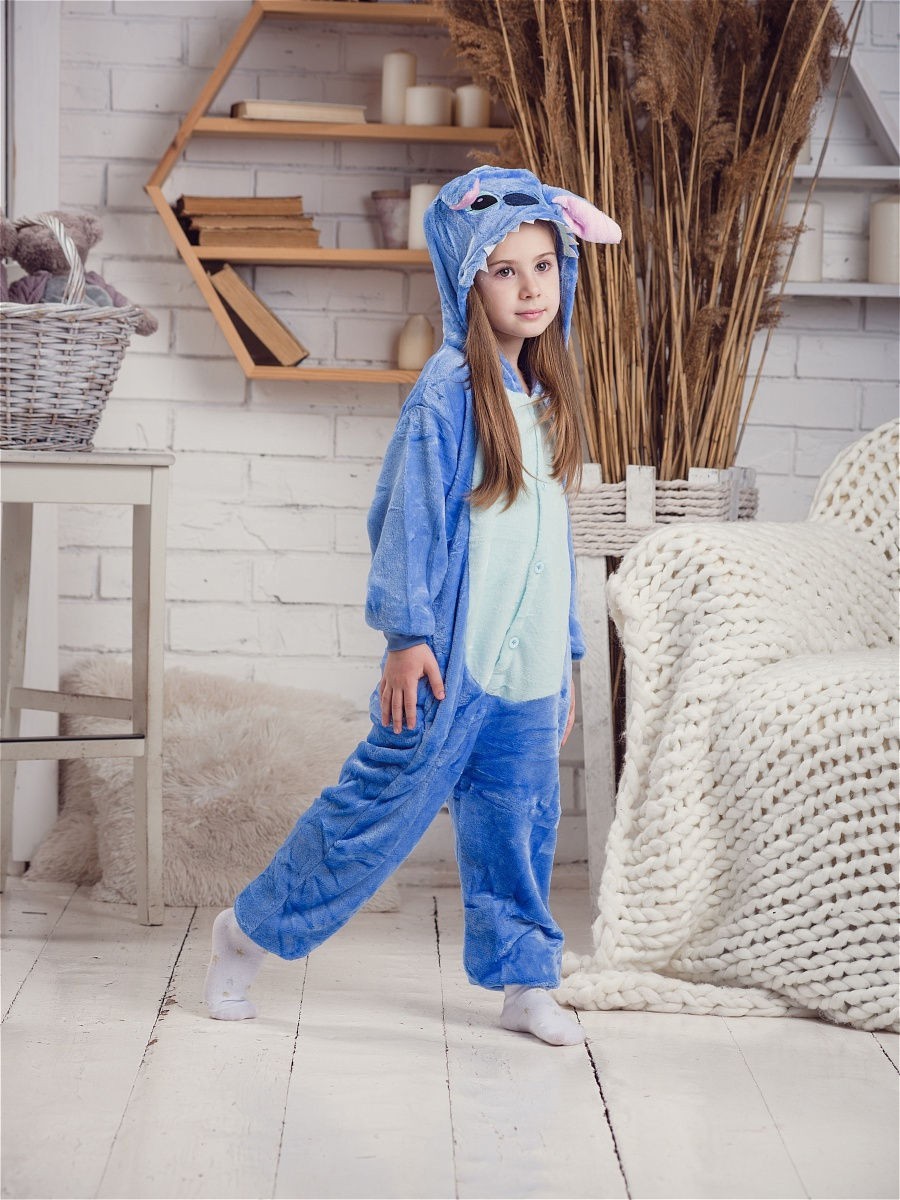 

Пижама Kigurumi кигуруми стич детский 130-135 см