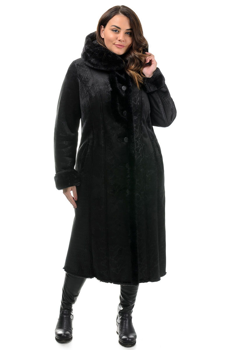 

Дубленка Val Leo collection 00194 черная, Дубленка Val Leo collection 00194 черная 54