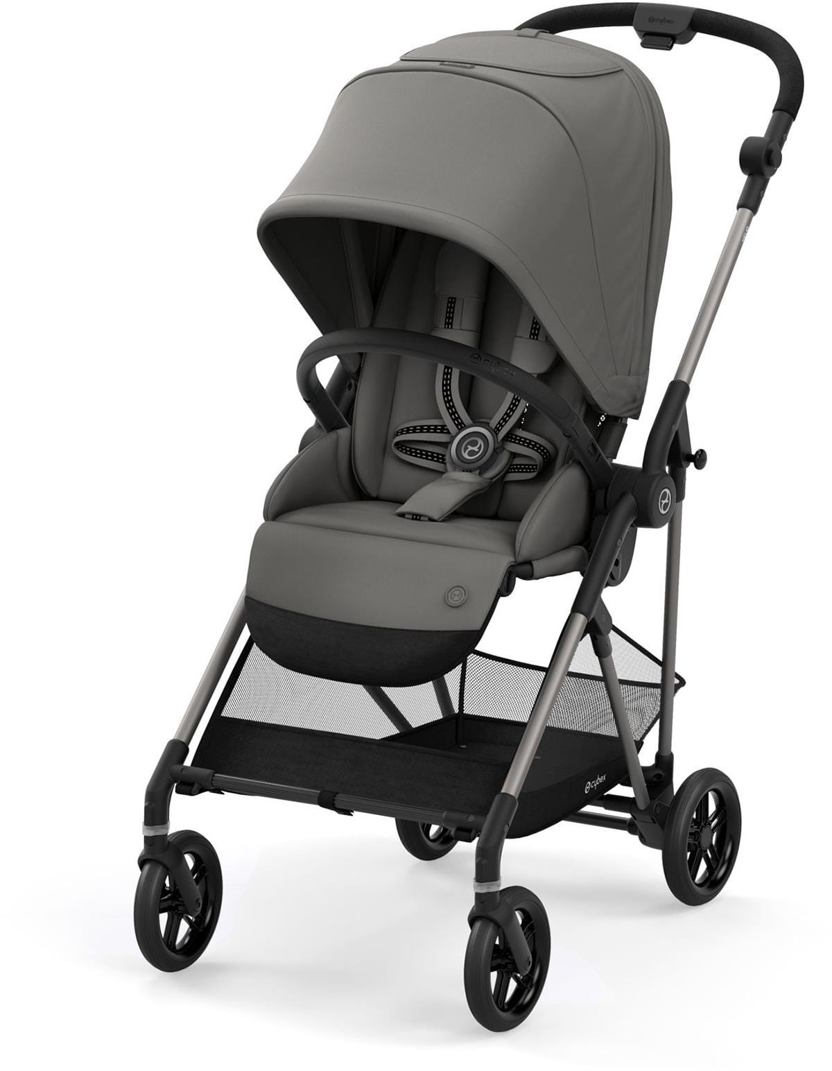 

Прогулочная коляска Cybex Melio TPE Soho Grey, 4063846122479