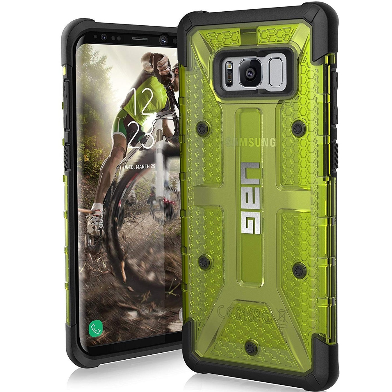 

Противоударный чехол бампер UAG Plasma Samsung Galaxy S8 Plus + G955 Citron