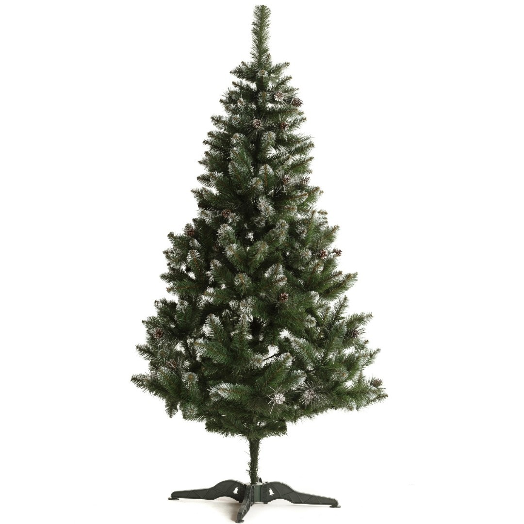 

Штучна ялинка Urbantree з шишками 2.1 м Темно-зелена