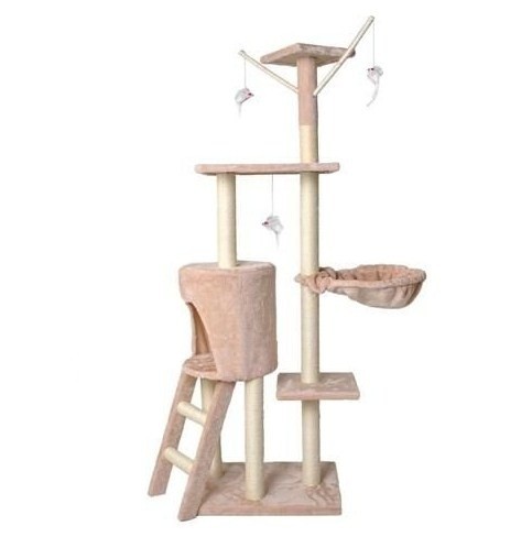 

Кошачий игровой комплекс Malatec бежевый 139 см 7928