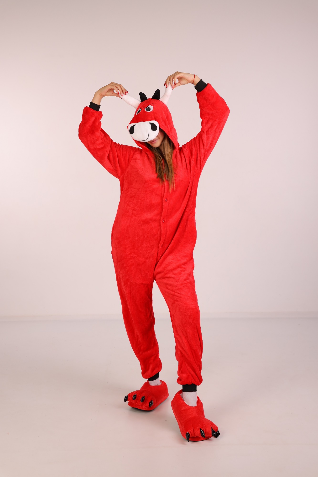 

Пижама кигуруми Kigurumi Красный Бык Red Bull  155-165 см. (1071, Пижама кигуруми Kigurumi Красный Бык Red Bull M 155-165 см. (1071)