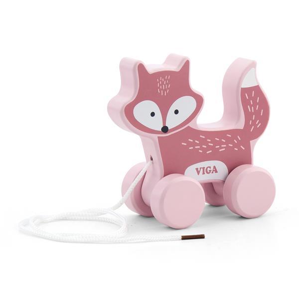 

Деревянная каталка Viga Toys PolarB Лисичка (SKU-44002) 15 x 15 x 6 см