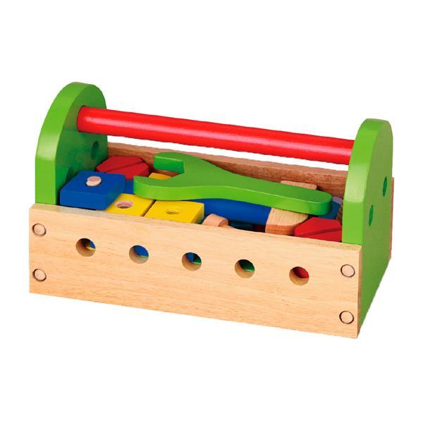 

Деревянный игровой набор Viga Toys Ящик с инструментами (SKU-50494) 26 x 13 x 15 см