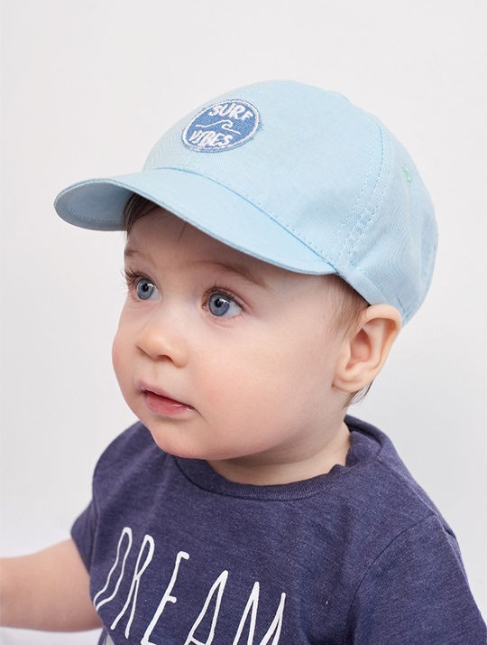 

Кепка для хлопчика DEMBOHOUSE Нелсон 46 Блакитний