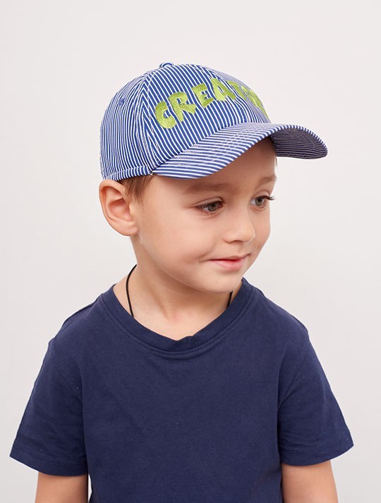 

Кепка для хлопчика DEMBOHOUSE Дані 50 Синій