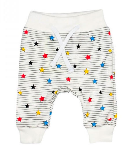 

Штанишки MISHKA Colorful stars молочные 80 (1700-80)