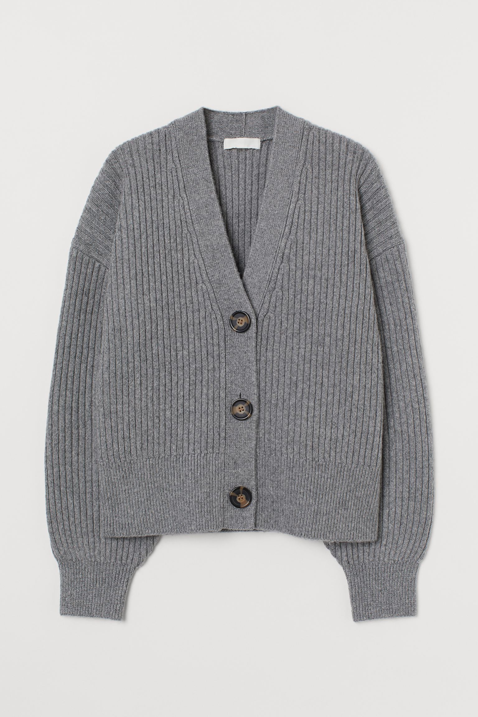 

Кофта H&M M серый меланж 14099296623