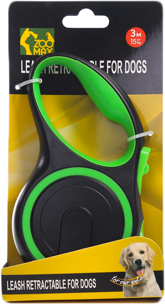 

Поводок рулетка лента ZooMax 3 м 708-3M-Green (4820097809180)