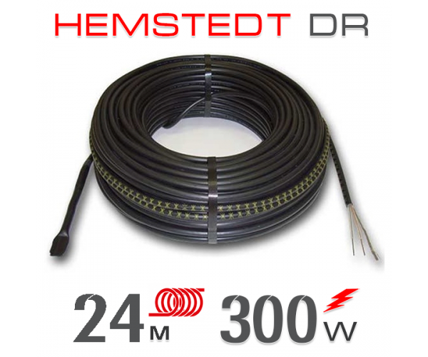 

Нагревательный кабель Hemstedt DR 12,5 Вт - 24 м
