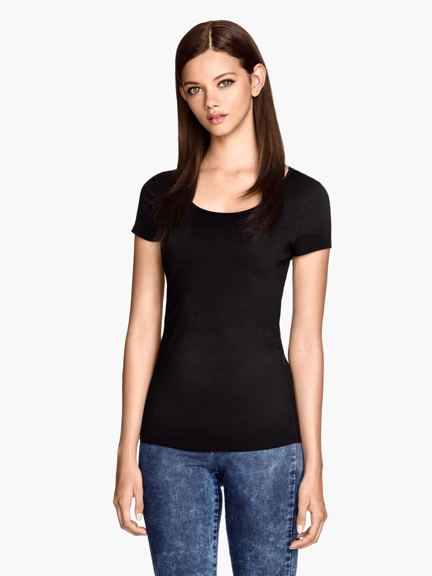 

Футболка H&M XAZ033054BFOJ XS Черная