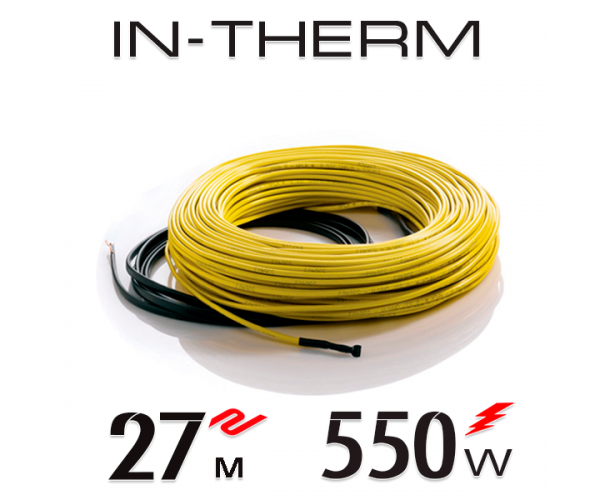 

Нагревательный кабель In-Therm 20 Вт - 27 м