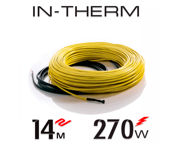 

Нагревательный кабель In-Therm 20 Вт - 14 м