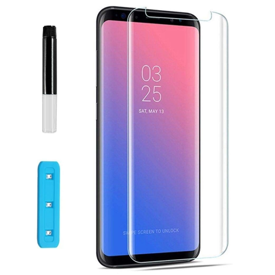 

Защитное 3D стекло Nano Optics с УФ лампой для Samsung Galaxy S9+ Прозрачный