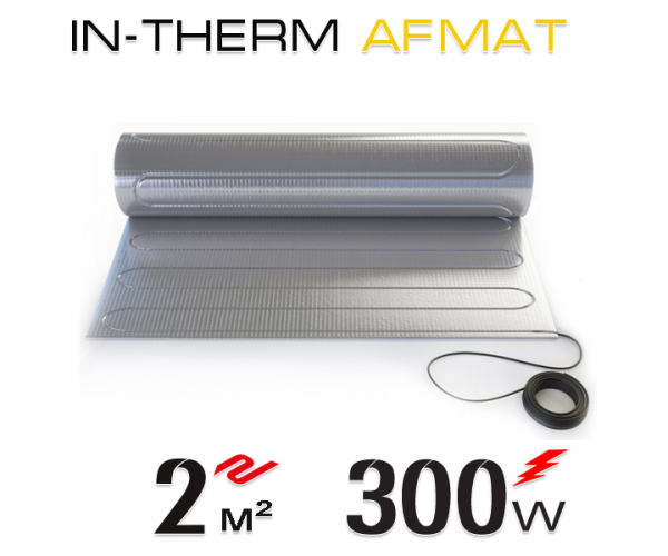 

Алюминиевый мат IN-THERM AFMAT 150 Вт / м.кв. - 2,0 м2