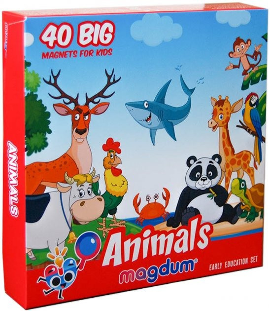 

Набор магнитов Magdum "Животные" Magdum (ML4031-16 EN)