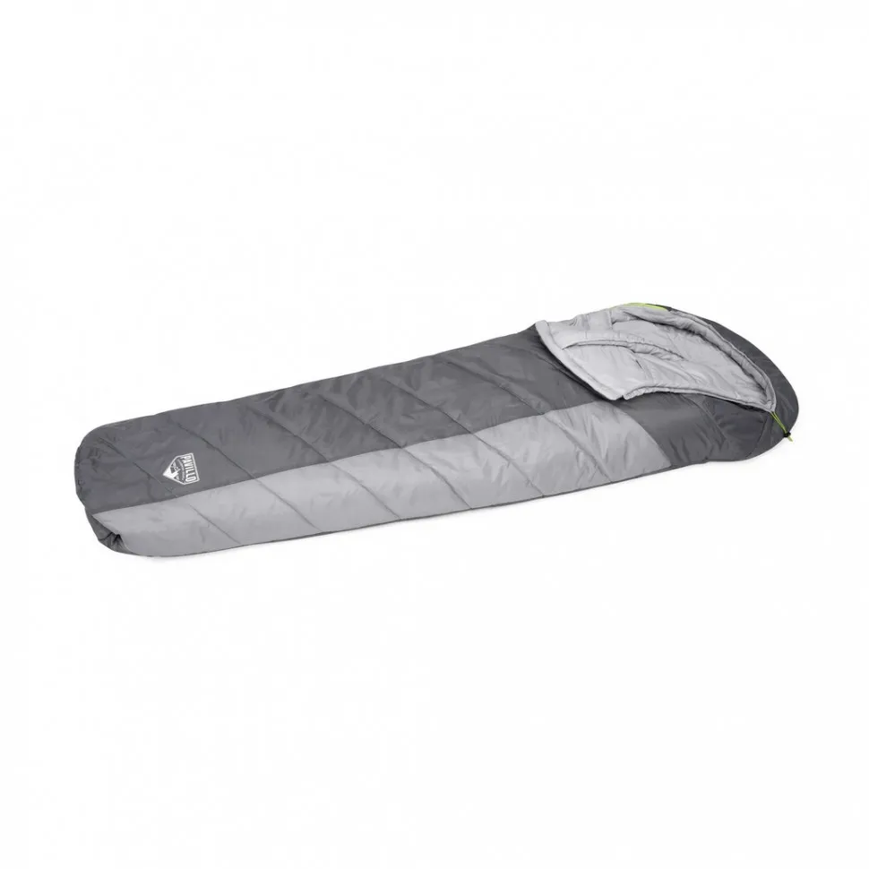 

Спальный мешок Bestway одноместный, на молнии, в чехле 230-80-55 см (68104)