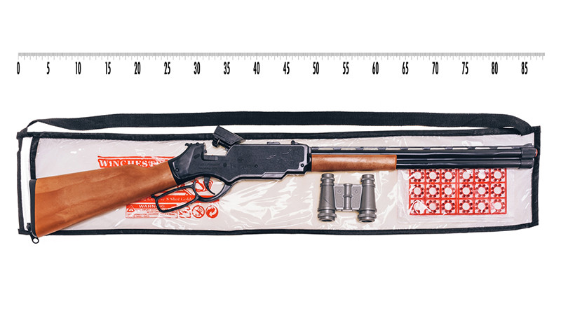 

Винтовка "Winchester" с пистонами и биноклем Golden Gun (248GG)