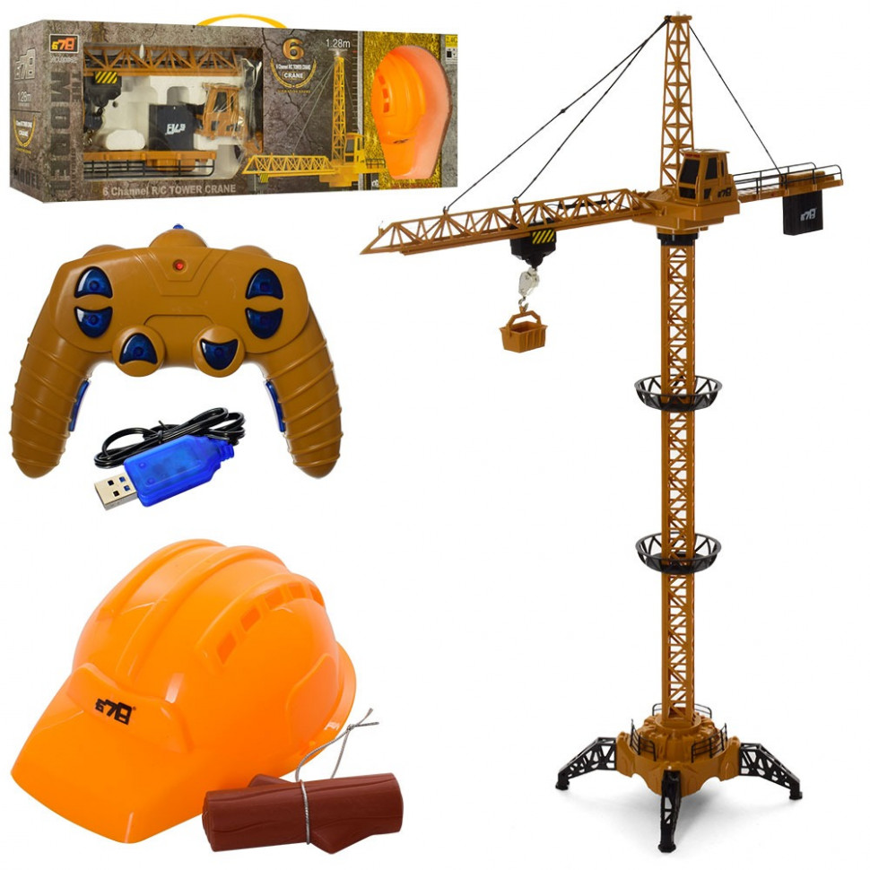 

Игрушечный Кран на радиоуправлении Metr+ (8064E)