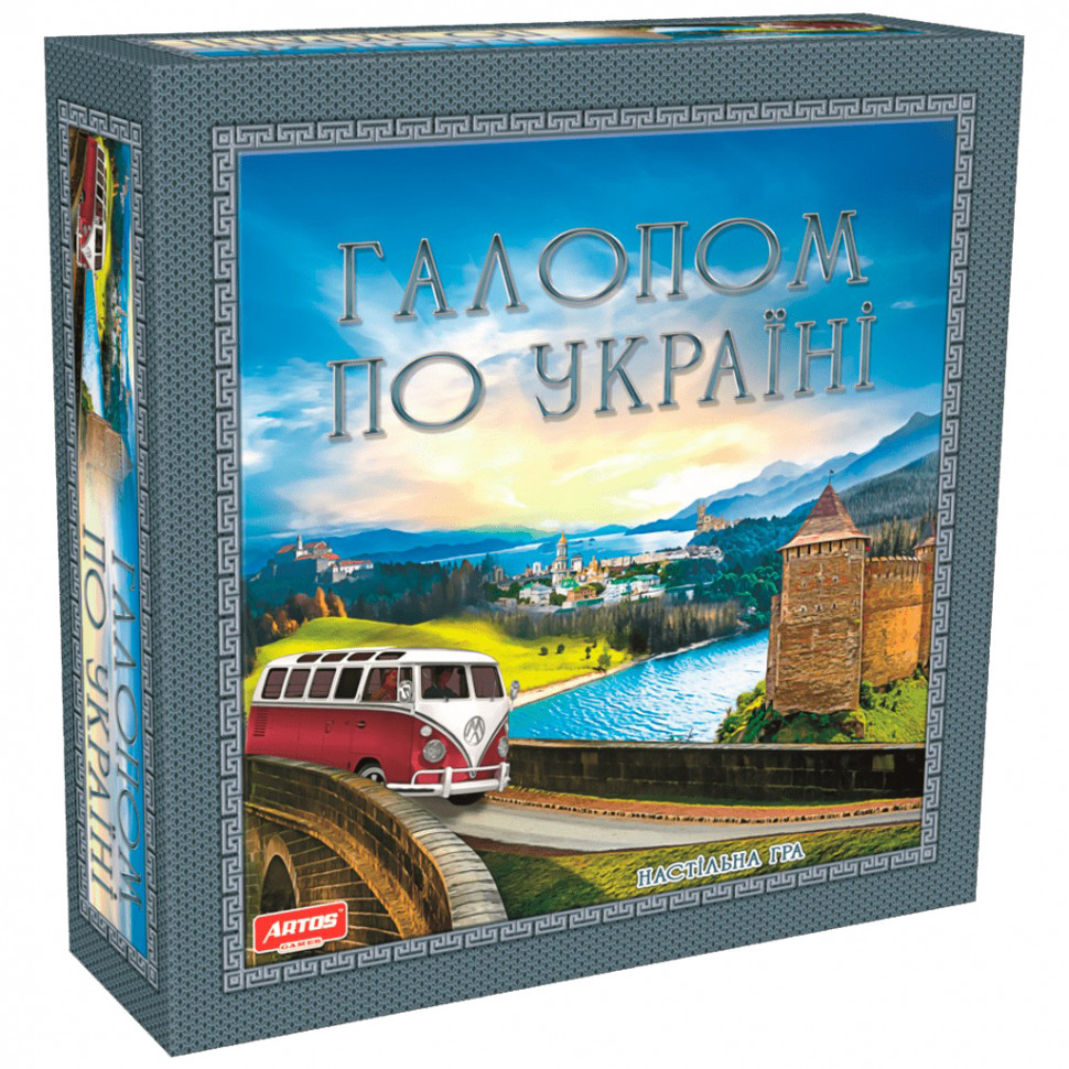 

Настольная игра Artos Games Галопом по Украине, от 8-ми лет (1182ATS)