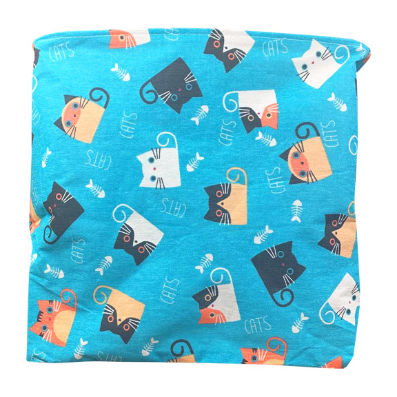 

Корзина для игрушек Metr+ хлопок, водонепроницаемая пропитка, 50x40x50 см (Коты) (CLR616-3)