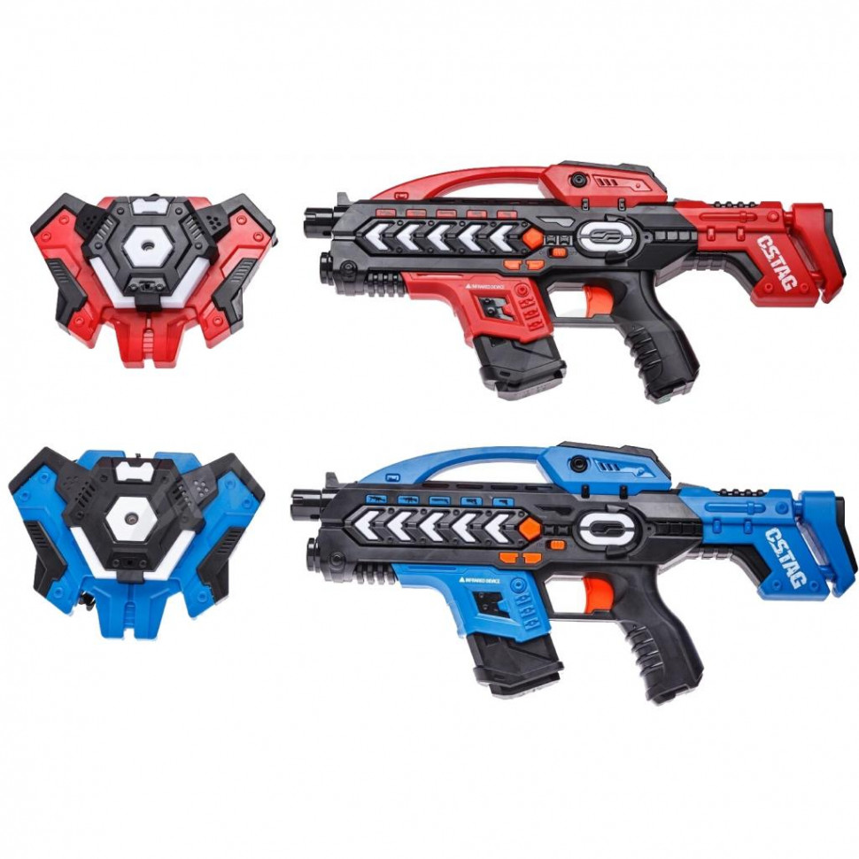 

Набор лазерного оружия Canhui Toys Laser Guns CSTAG (2 пистолета + 2 жилета) (BB8903F)