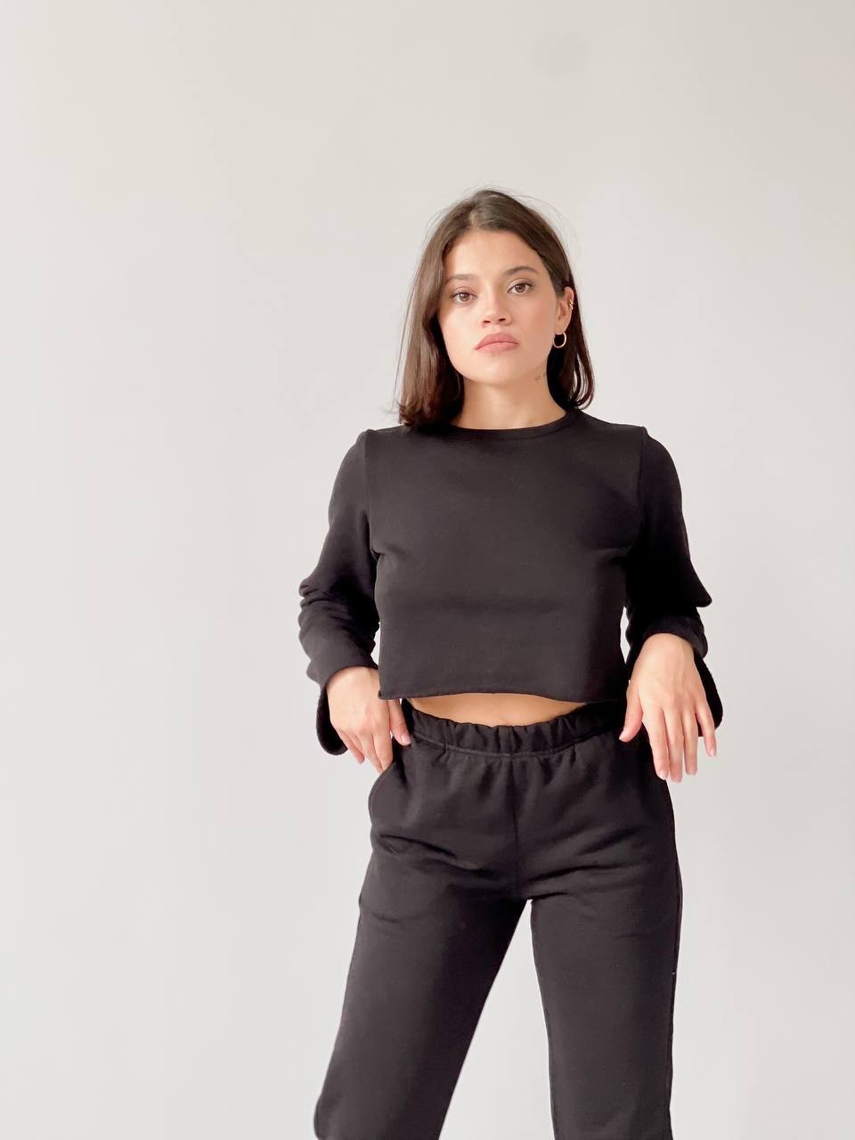 

Женский костюм Vrodliva "Casual" черный M-L