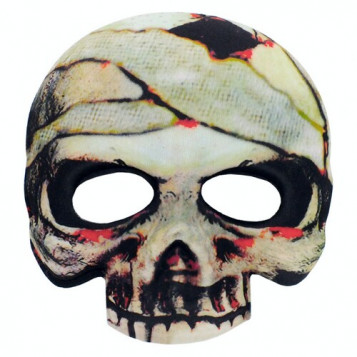 

Маска Мумия Halloween 19-680BLK-BG