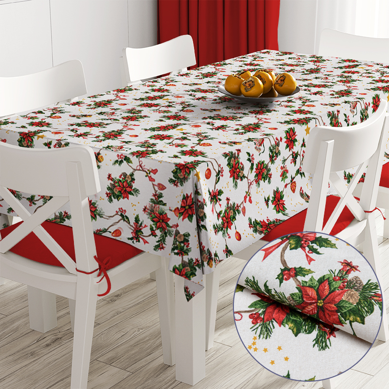 

Новогодняя скатерть Time Textile Arbole Разноцветный TT172605 140x240