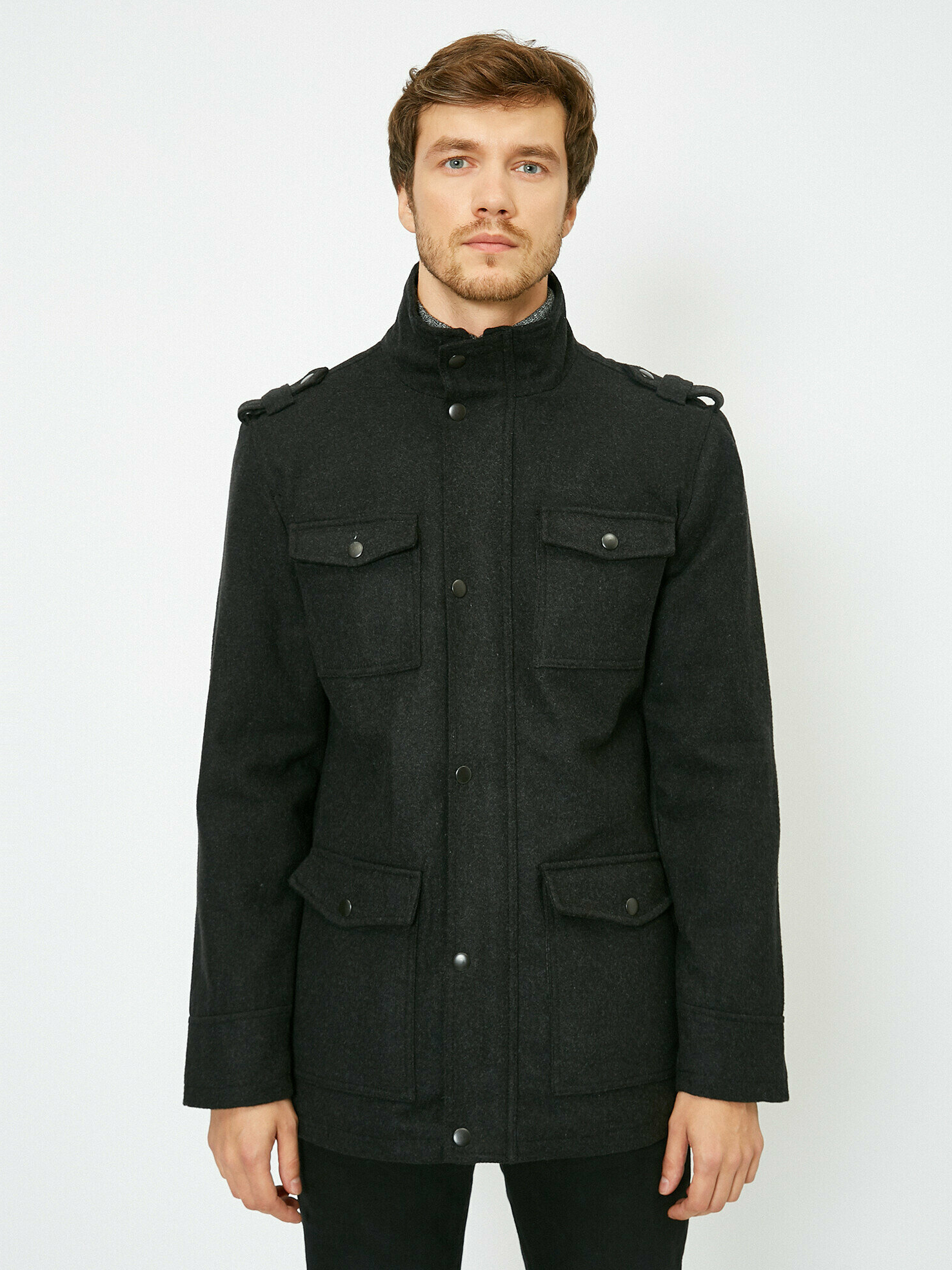 

Куртка Koton 0KAM04022OW-045 XL Antracite