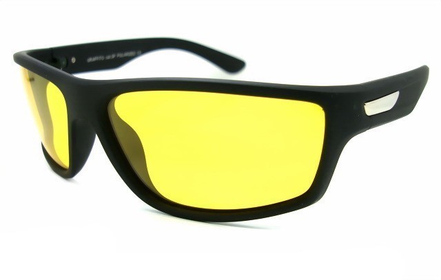 

Солнцезащитные очки Graffito Man polarized 3108 Анти-фара черные матовые