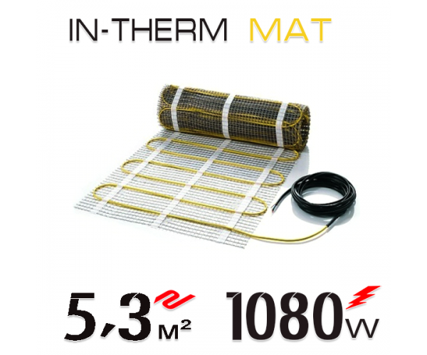 

Нагревательный мат In-Therm 200 Вт - 5,3 кв.м